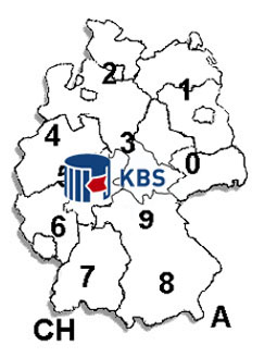 Deutschlandkarte KBS